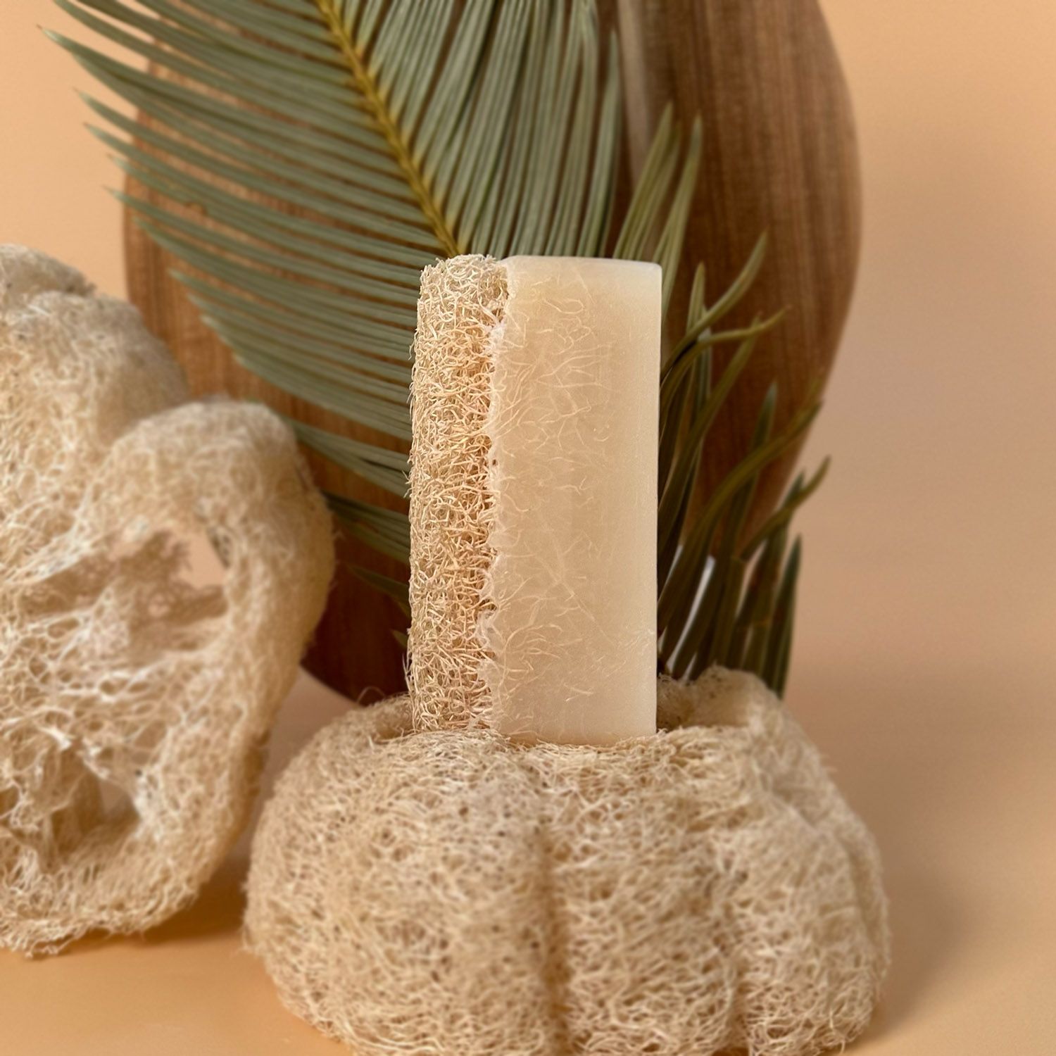 Doğal Lifli Keçi Sütlü Sabun - 1