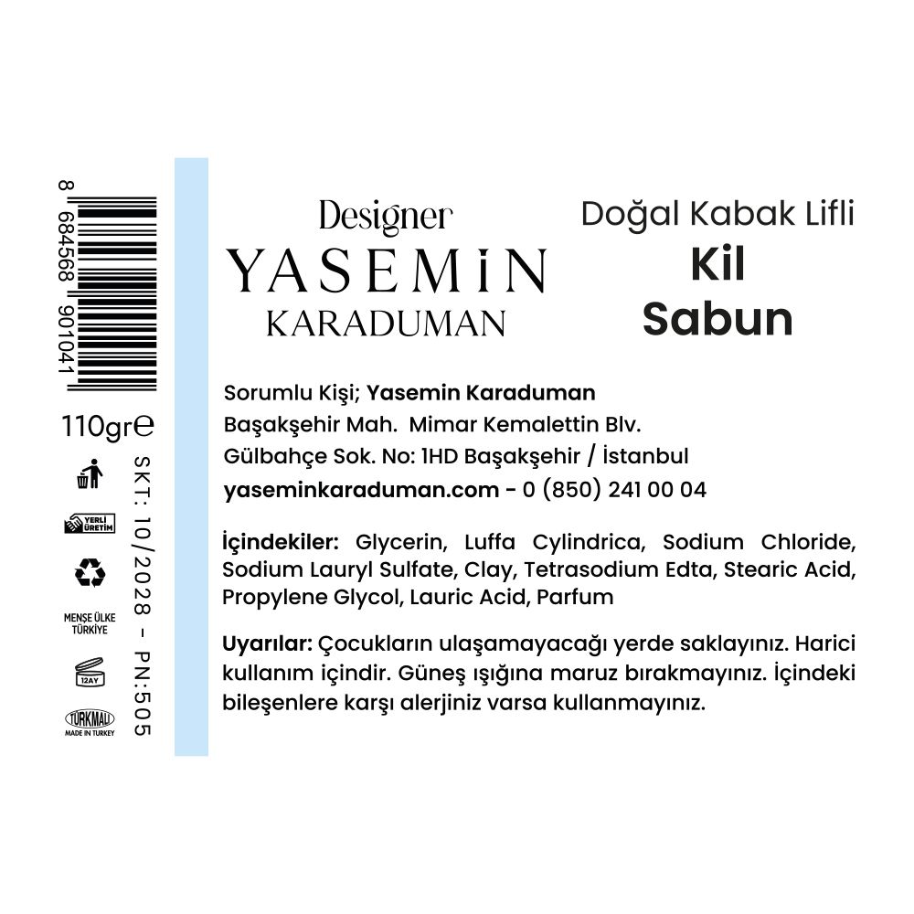 Doğal Lifli Killi Sabun - 2